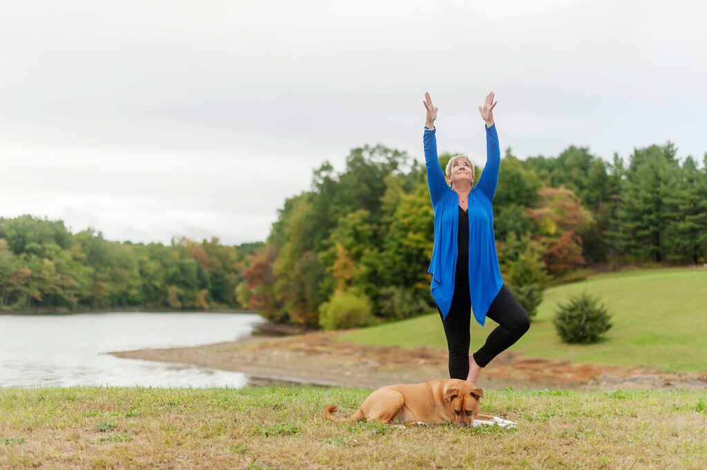 the JOY of tree pose - building emotional resiliency