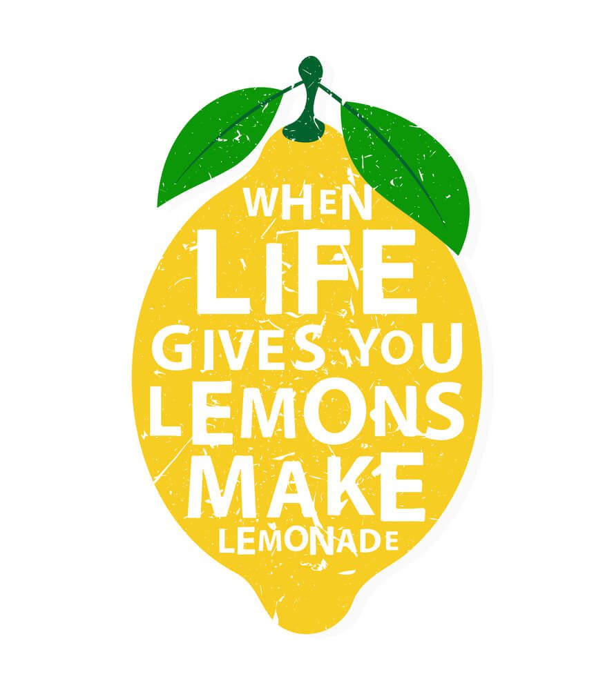 when life gives you lemons make lemonade anxiety relief