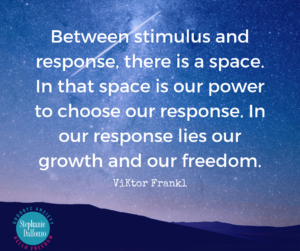 Viktor Frankl quote for Mental Health Awareness Month