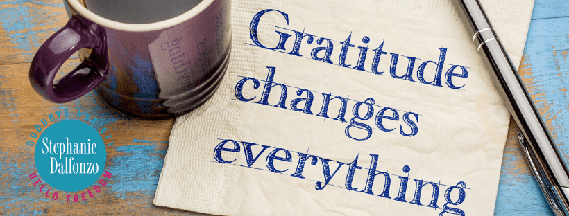 gratitude lowers stress